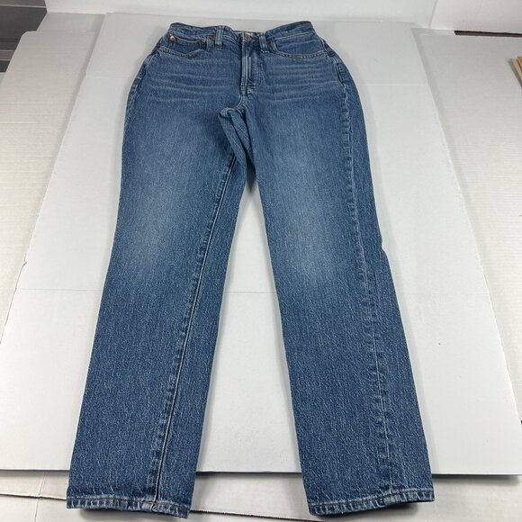 Madewell Denim - Madewell Jean Women Measured 27x28 Curvy Perfect Vintage Blue Faded Denim Tag 27